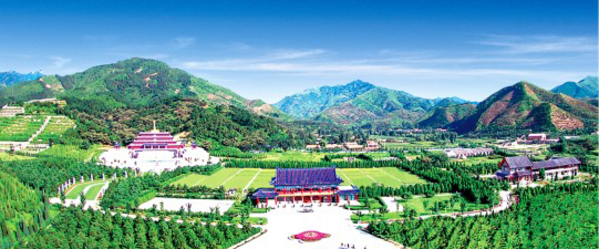 清东陵万佛园全景