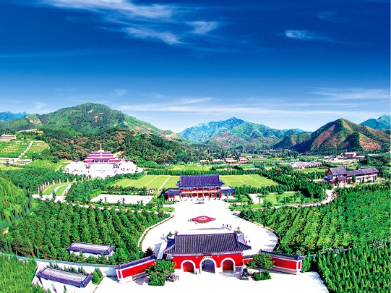 清东陵万佛园全景