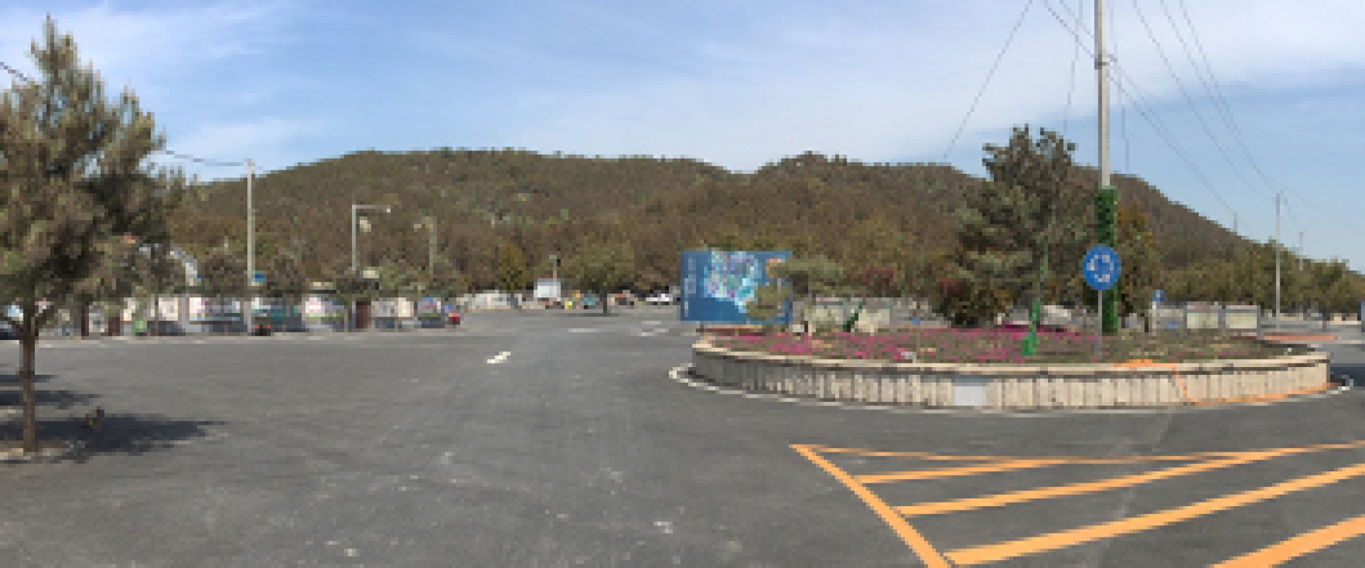 怀柔凤凰山陵园全景