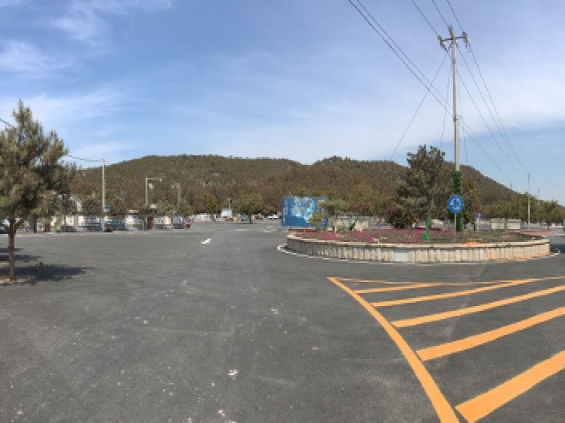 怀柔凤凰山陵园全景