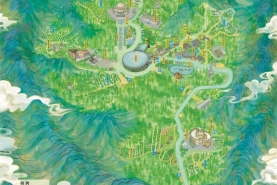 九公山长城纪念林地图