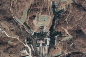 宝云岭公墓冬景